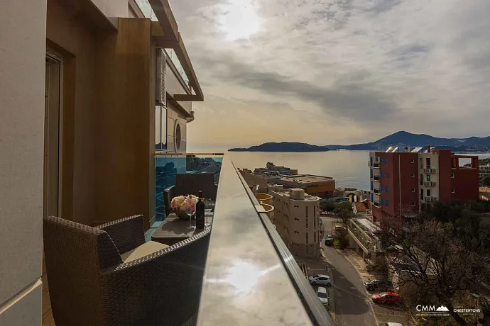 Pržno'da satılık lüks iki yatak odalı penthouse!